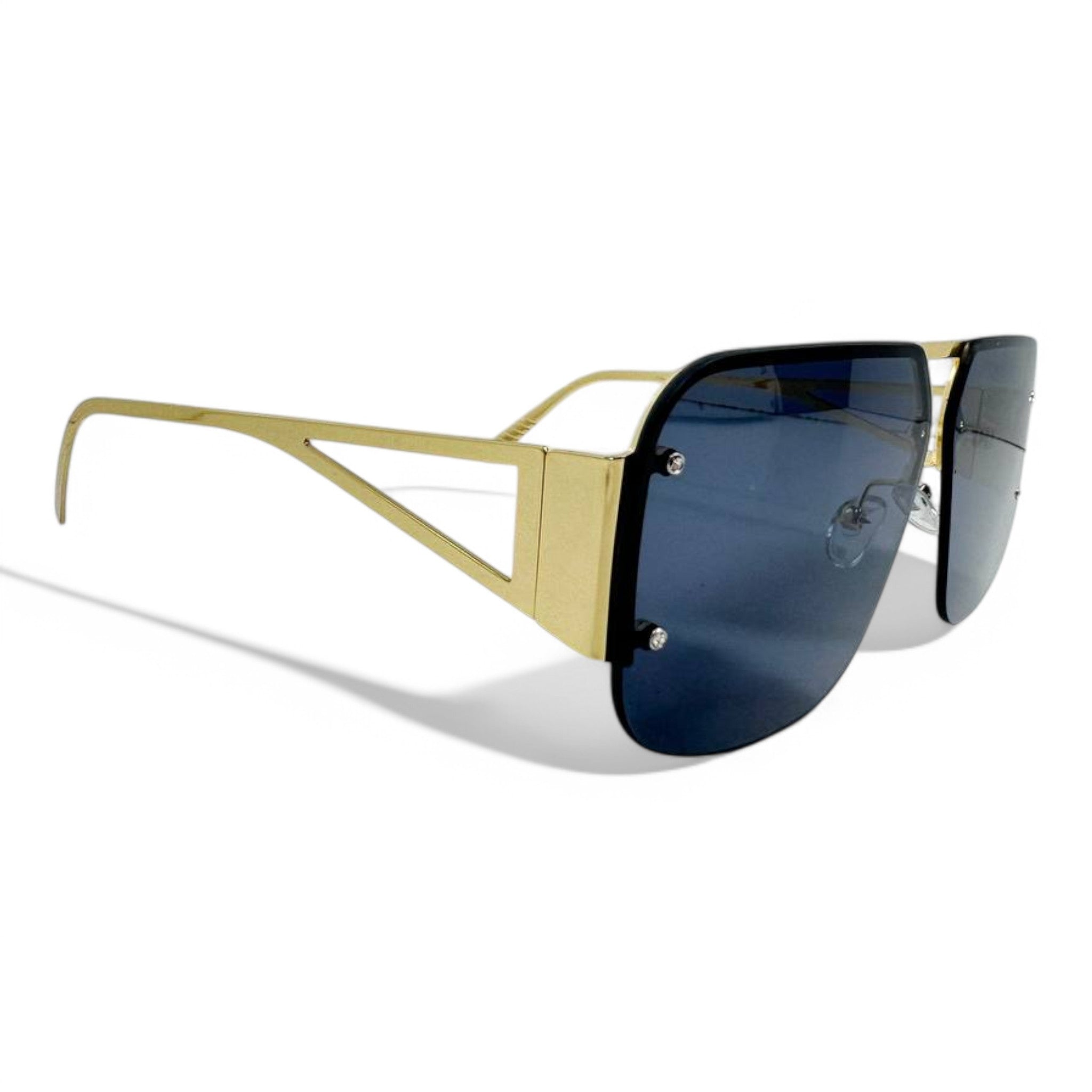 Gucci Rimless Aviator Sunglasses