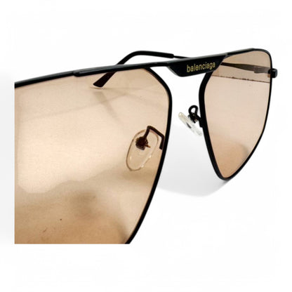 Balenciaga Geometric Aviator Sunglasses