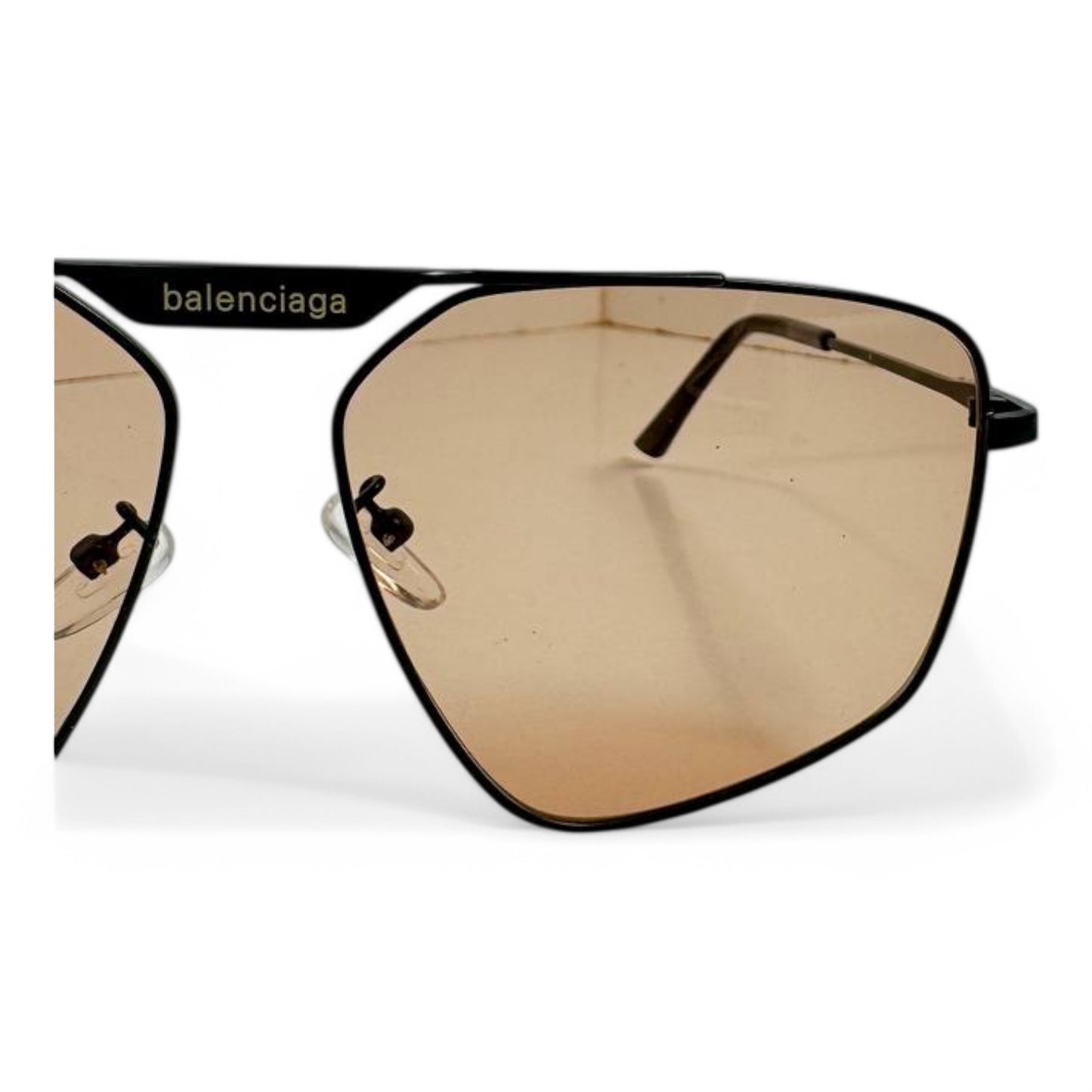 Balenciaga Geometric Aviator Sunglasses