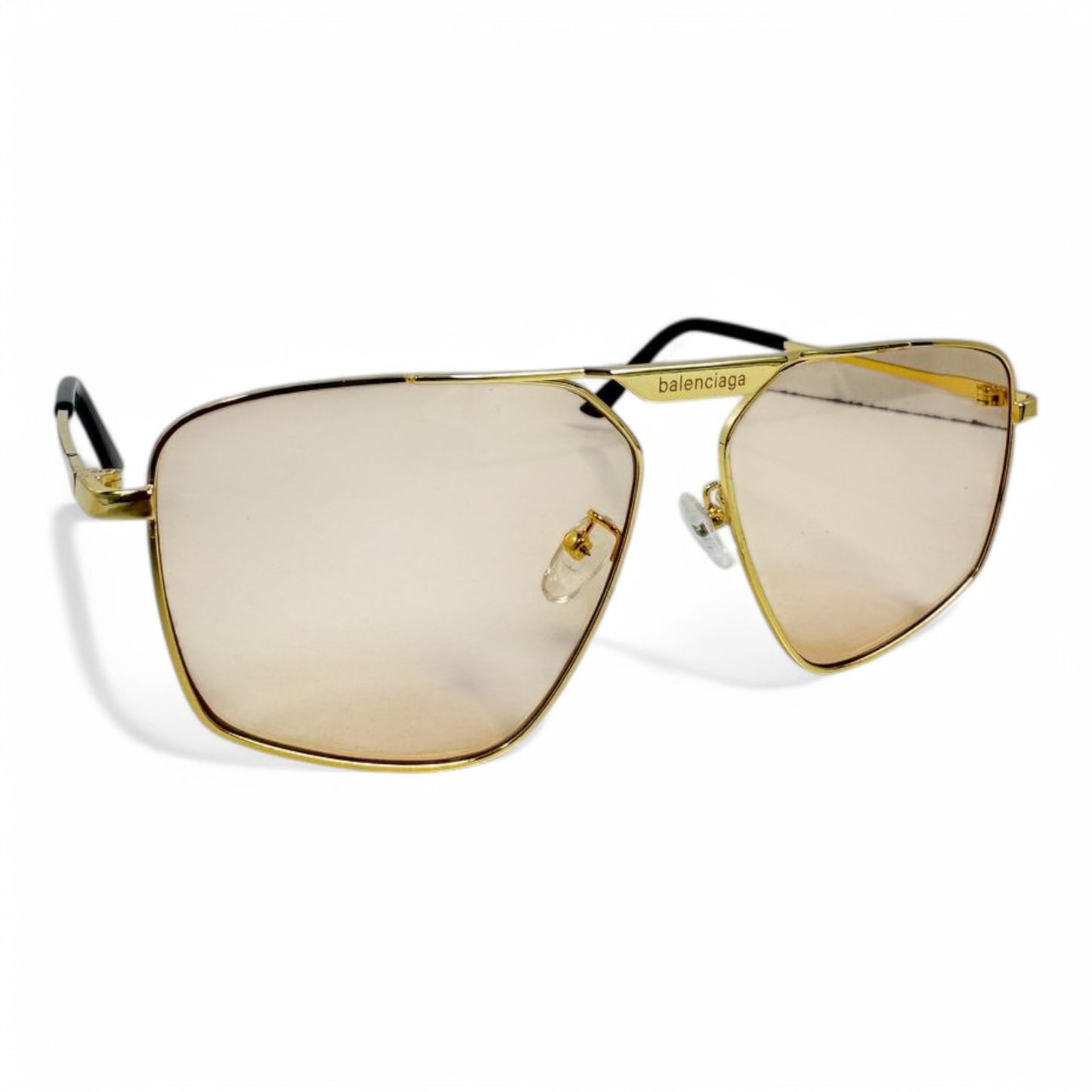 Balenciaga Geometric Aviator Sunglasses