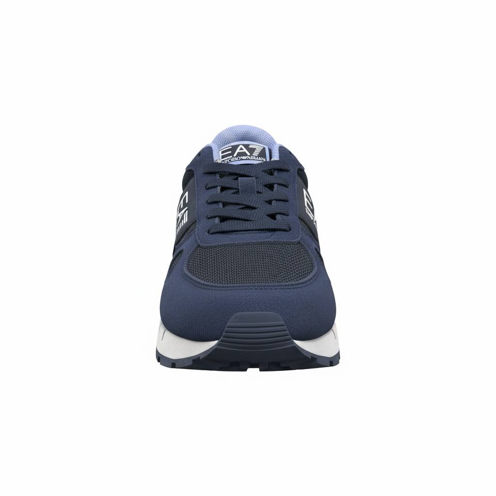 EA7 Emporio Armani Navy Blue Sneakers 💙👟 | Sporty Luxury Everyday Comfort 🔥✨