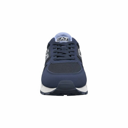 EA7 Emporio Armani Navy Blue Sneakers 💙👟 | Sporty Luxury Everyday Comfort 🔥✨