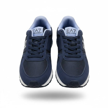 EA7 Emporio Armani Navy Blue Sneakers 💙👟 | Sporty Luxury Everyday Comfort 🔥✨