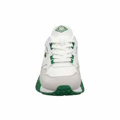 Lacoste White & Green Sneakers 🤍💚🐊 | Clean Sporty Elegance 👟✨