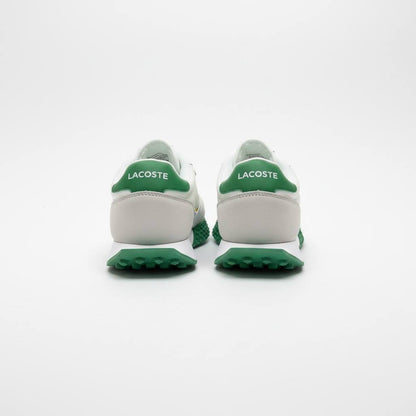 Lacoste White & Green Sneakers 🤍💚🐊 | Clean Sporty Elegance 👟✨