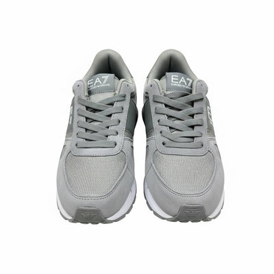 EA7 Emporio Armani Grey Sneakers 🩶👟 | Minimal Sport Luxury 🔥✨