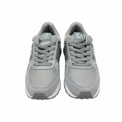 EA7 Emporio Armani Grey Sneakers 🩶👟 | Minimal Sport Luxury 🔥✨