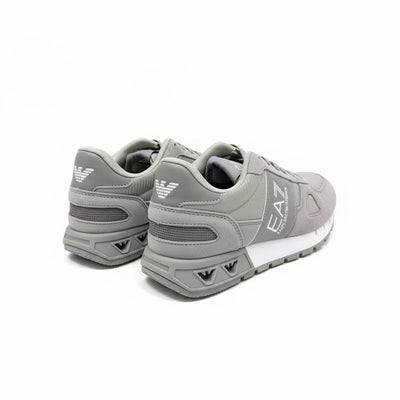 EA7 Emporio Armani Grey Sneakers 🩶👟 | Minimal Sport Luxury 🔥✨