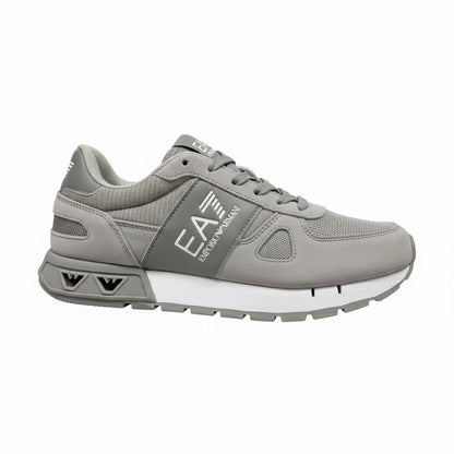 EA7 Emporio Armani Grey Sneakers 🩶👟 | Minimal Sport Luxury 🔥✨