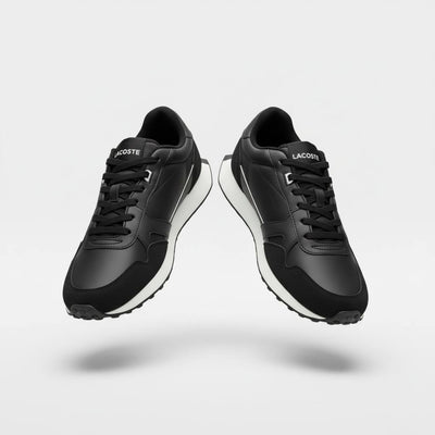 Lacoste Black Sneakers 🖤🐊 | Classic Sport Luxury Essential 👟🔥
