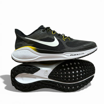 Nike Air Zoom Black & Gold Running Shoes 🖤💛👟 | Performance Power Edition 🔥⚡