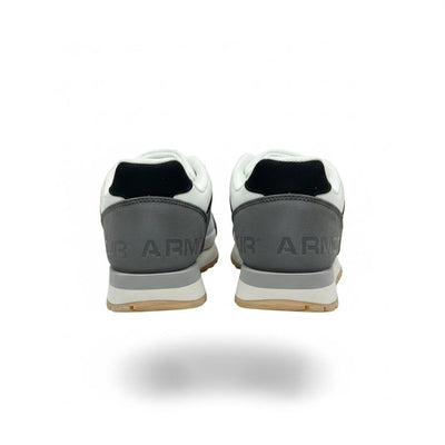 Under Armour White & Grey Sneakers 🤍🩶👟 | Clean Sport Performance Style ⚡🔥