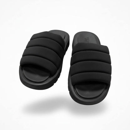 ZARA Black Padded Slides 🖤👣 | Minimal Everyday Comfort 🔥✨