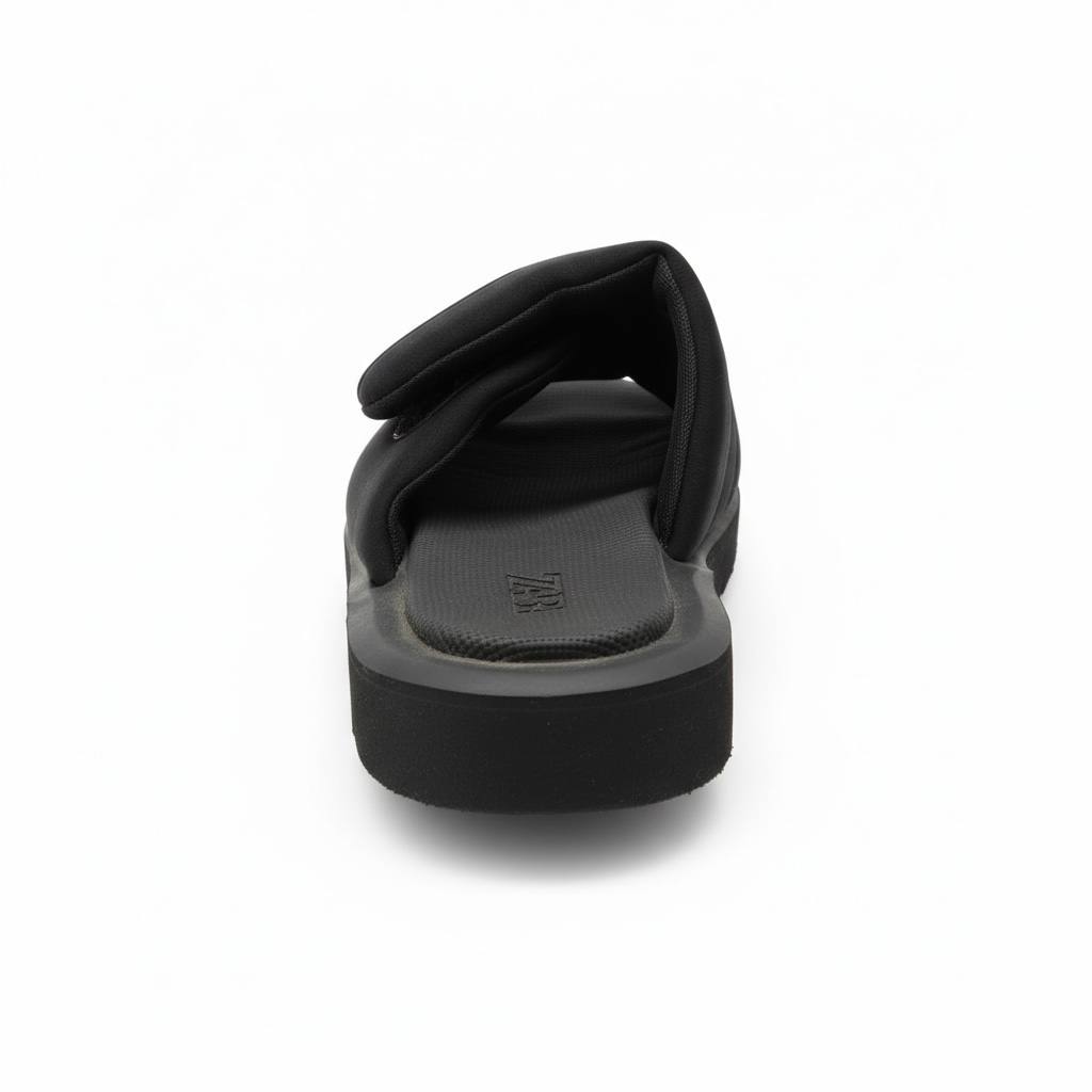ZARA Black Padded Slides 🖤👣 | Minimal Everyday Comfort 🔥✨