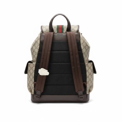 Gucci GG Supreme Monogram Backpack 🎒✨ | Classic Luxury Travel Essential 🔥👑