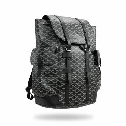 Goyard Black Monogram Utility Backpack 🎒🖤 | Luxury Statement Travel Bag 🔥✨