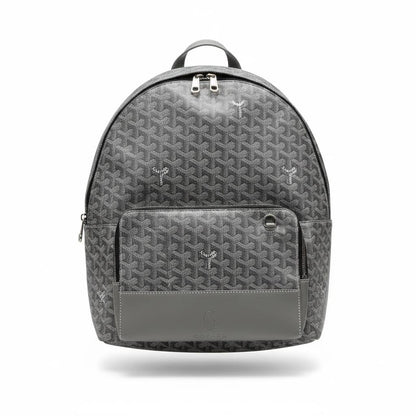 Goyard Grey Monogram Classic Backpack 🎒✨ | Everyday Luxury Essential 🩶🔥