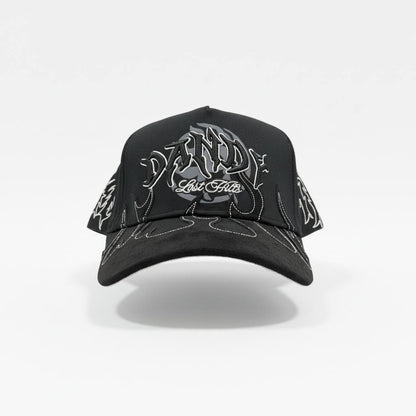 Dandy Flame Logo Black Cap – Urban Statement Edition 🔥🖤
