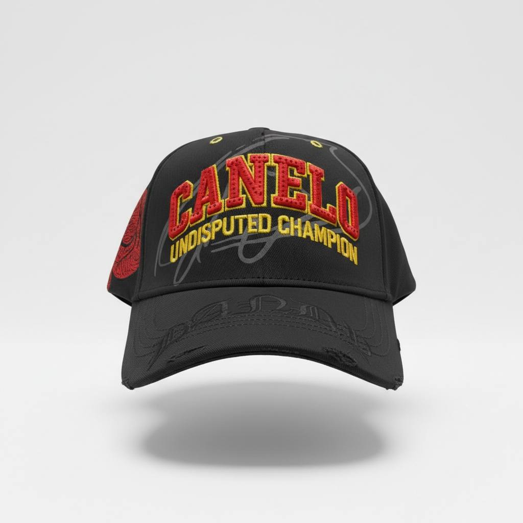 Canelo “Undisputed Champion” Black Cap – Signature Edition 🥊🔥