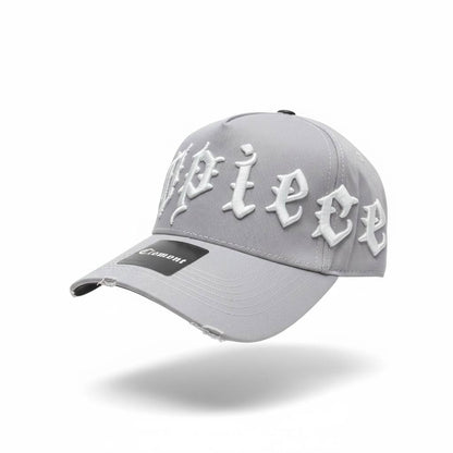 New Era Grey Gothic Logo Cap 🩶🧢 | Clean Street Icon
