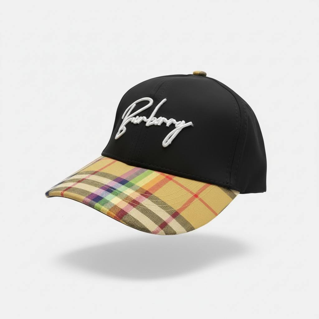 Burberry Signature Check Visor Cap 🖤🧢 | Classic British Edge