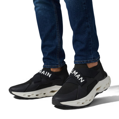 Balmain Logo Strap Sneakers 🖤⚡ | Bold Street Luxury