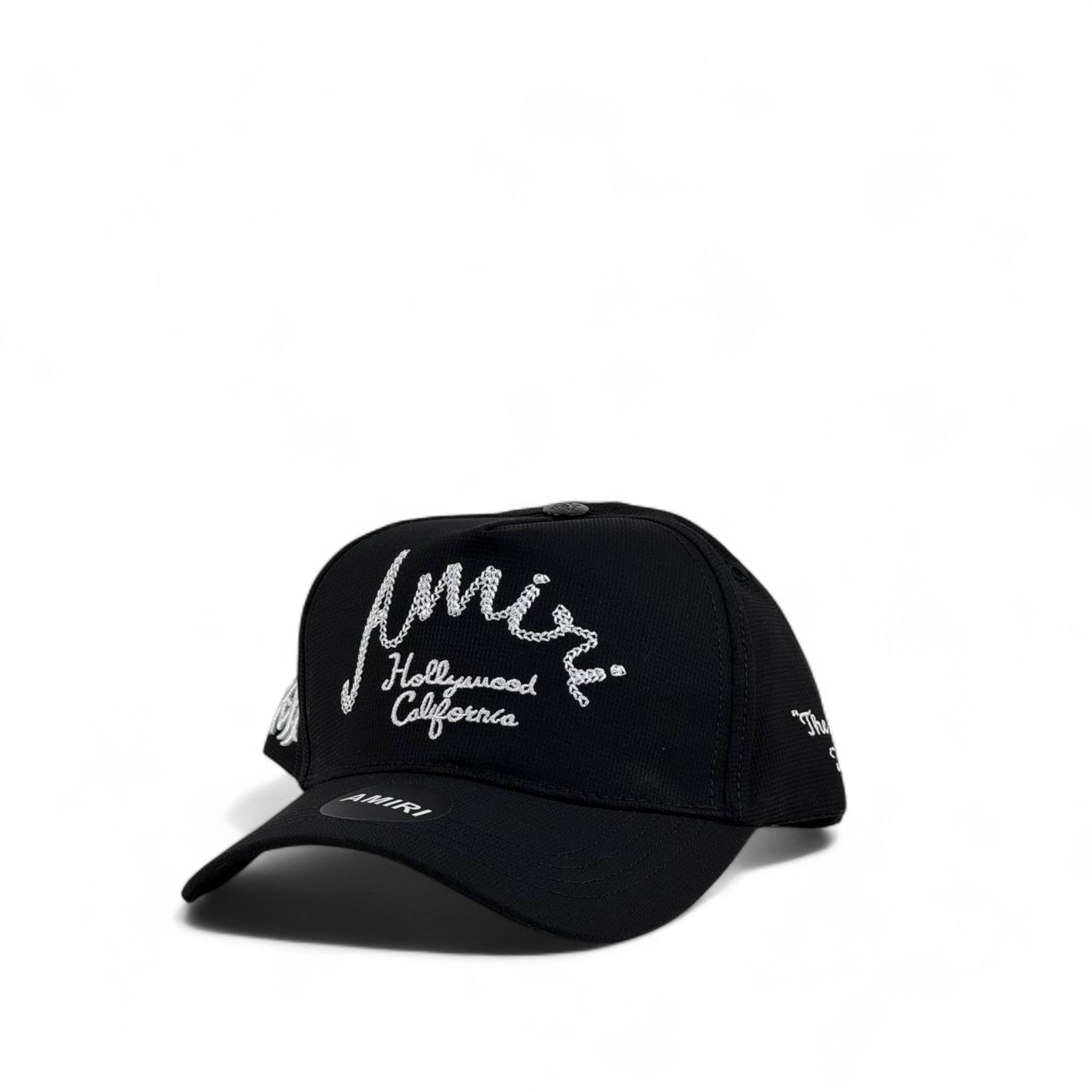 Amiri Hollywood California Black Cap 🖤 | Luxury Designer Streetwear