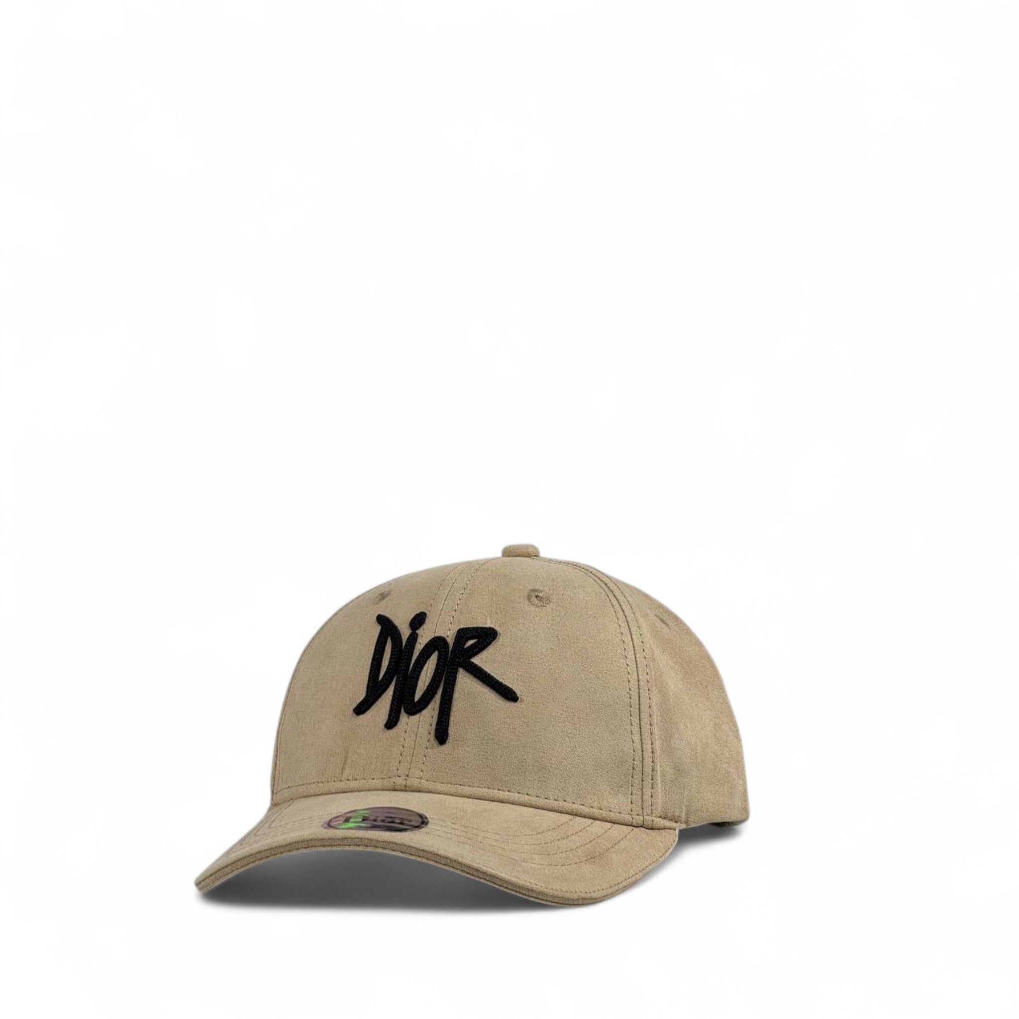 Dior Beige Suede Cap 🤎 | Luxury Designer Baseball Hat with Embroidered Logo