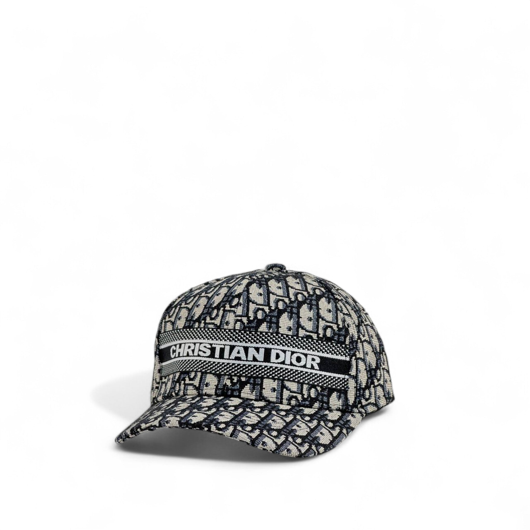 Christian Dior Oblique Embroidered Cap | Luxury Designer Hat
