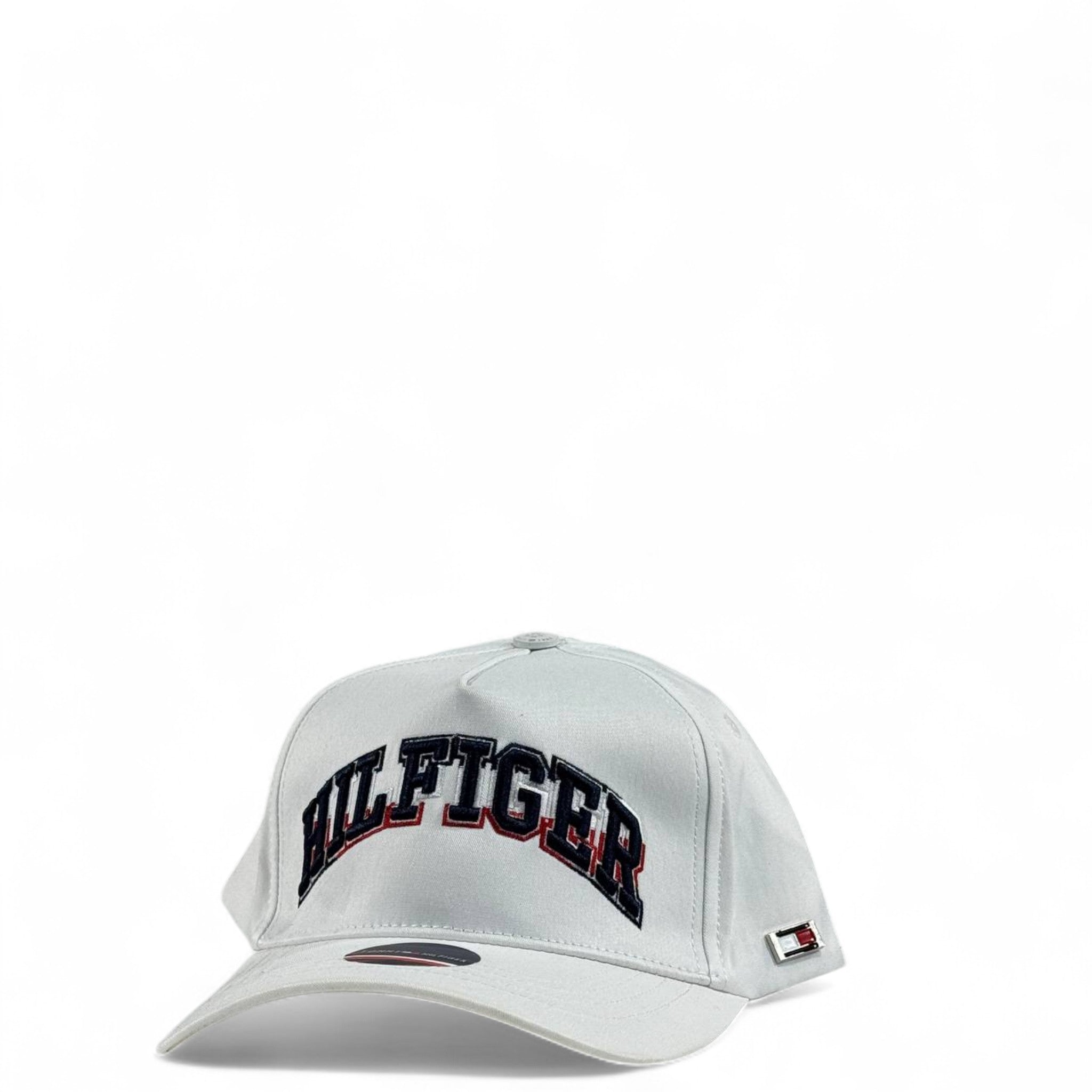 🧢 Tommy Hilfiger Classic Logo Cap | White with Embroidered Design