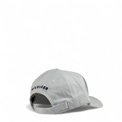 🧢 Tommy Hilfiger Classic Logo Cap | White with Embroidered Design