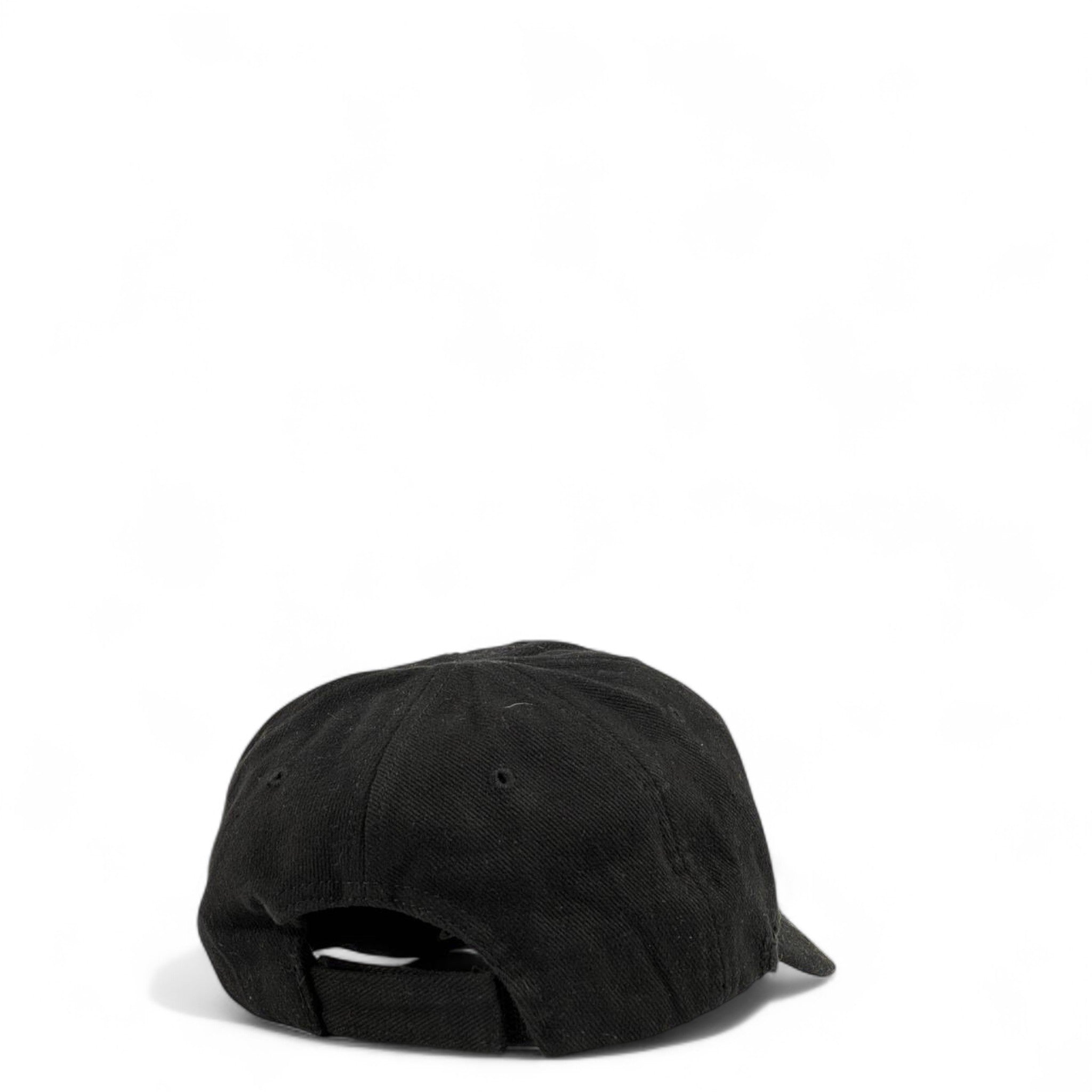 🖤 Balenciaga Crest Logo Cap | Black Distressed