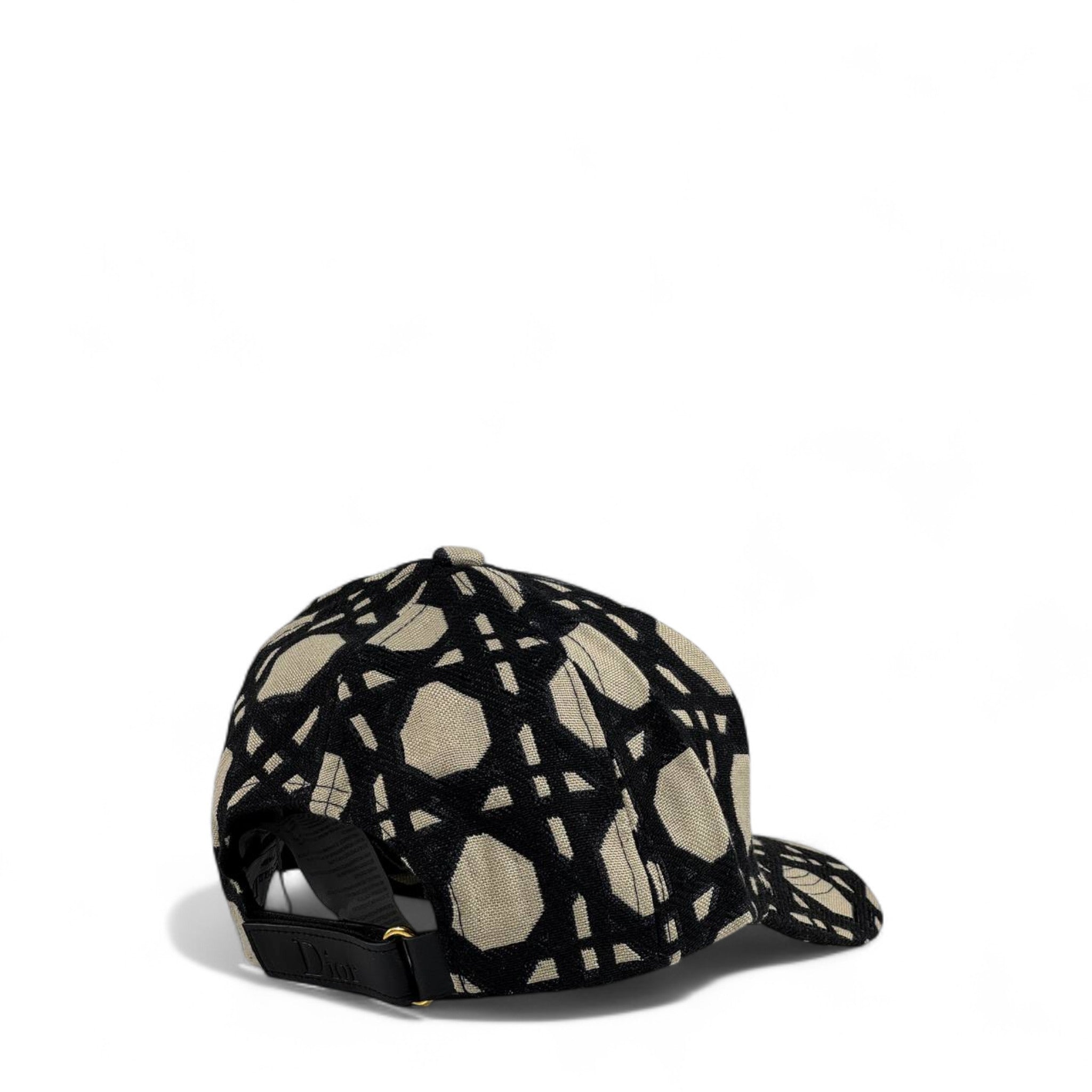 🖤 Christian Dior Oblique Embroidered Cap | Beige & Black