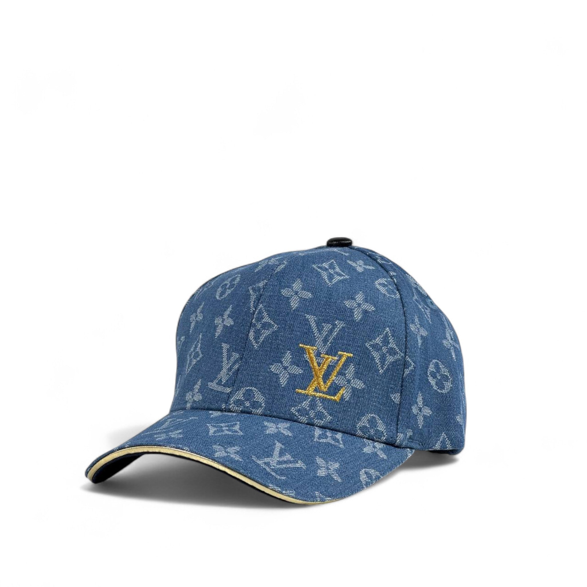 🧢 Louis Vuitton Monogram Denim Cap | Luxury Designer Streetwear