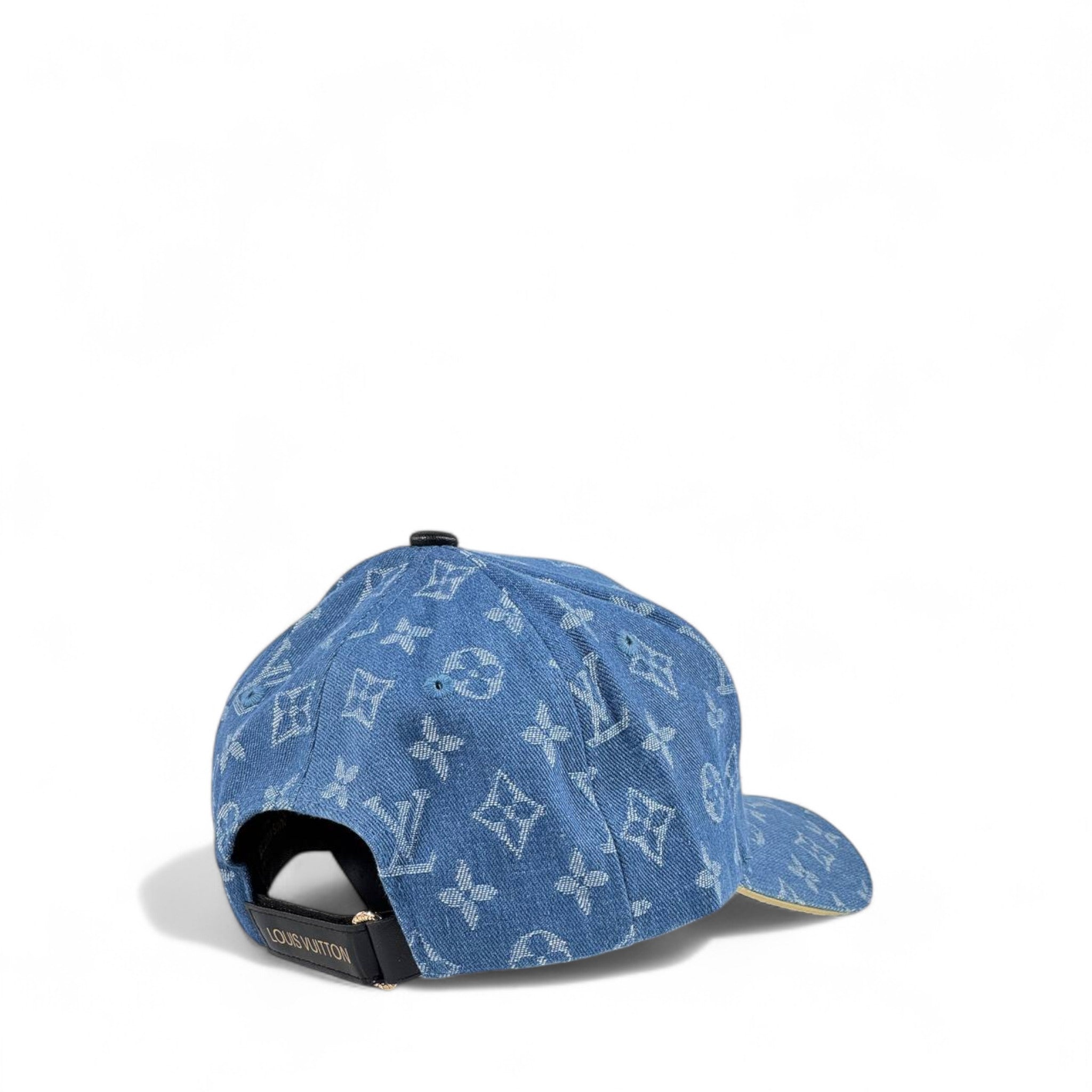 🧢 Louis Vuitton Monogram Denim Cap | Luxury Designer Streetwear