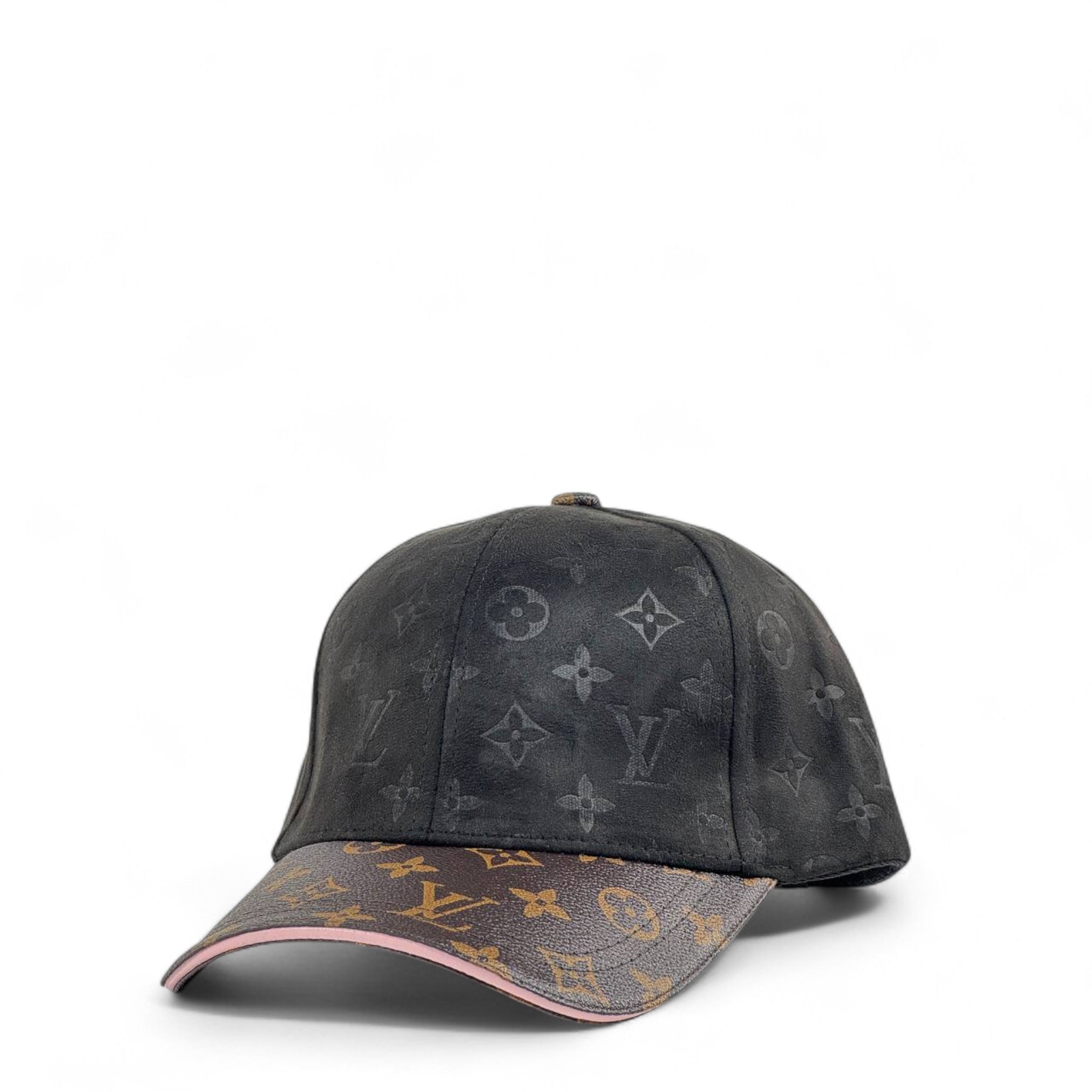 🖤 Louis Vuitton Monogram Eclipse Cap with Brown Brim | Luxury Unisex Hat