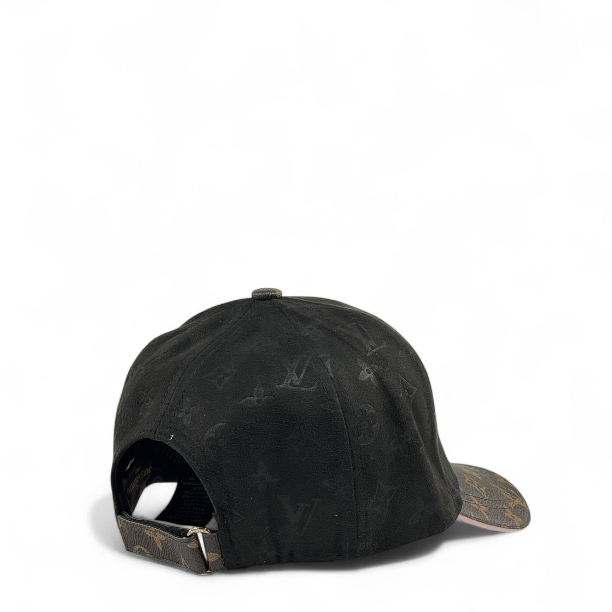 🖤 Louis Vuitton Monogram Eclipse Cap with Brown Brim | Luxury Unisex Hat