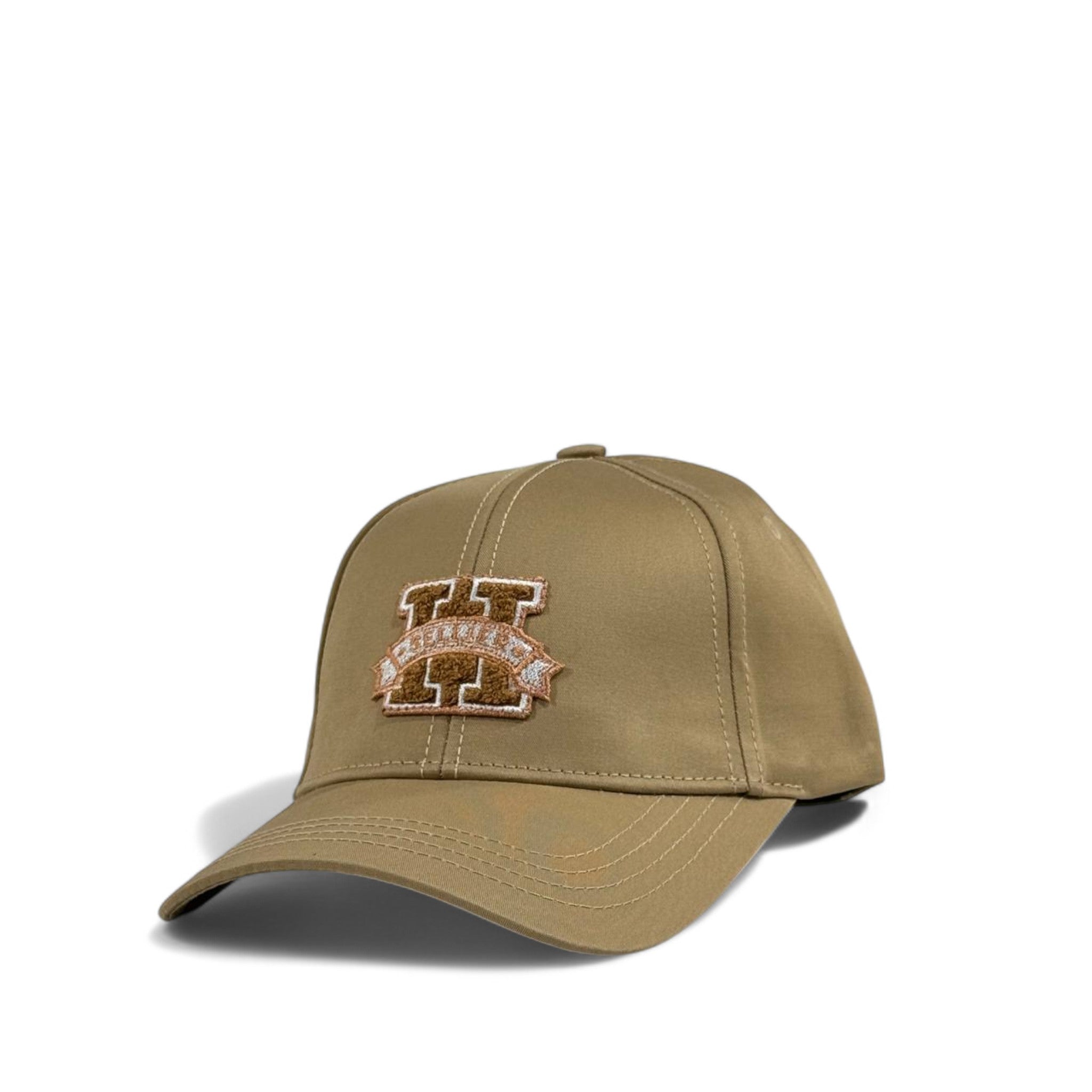 🧢 Hermès Beige Varsity H Cap | Luxury Embroidered Baseball Hat