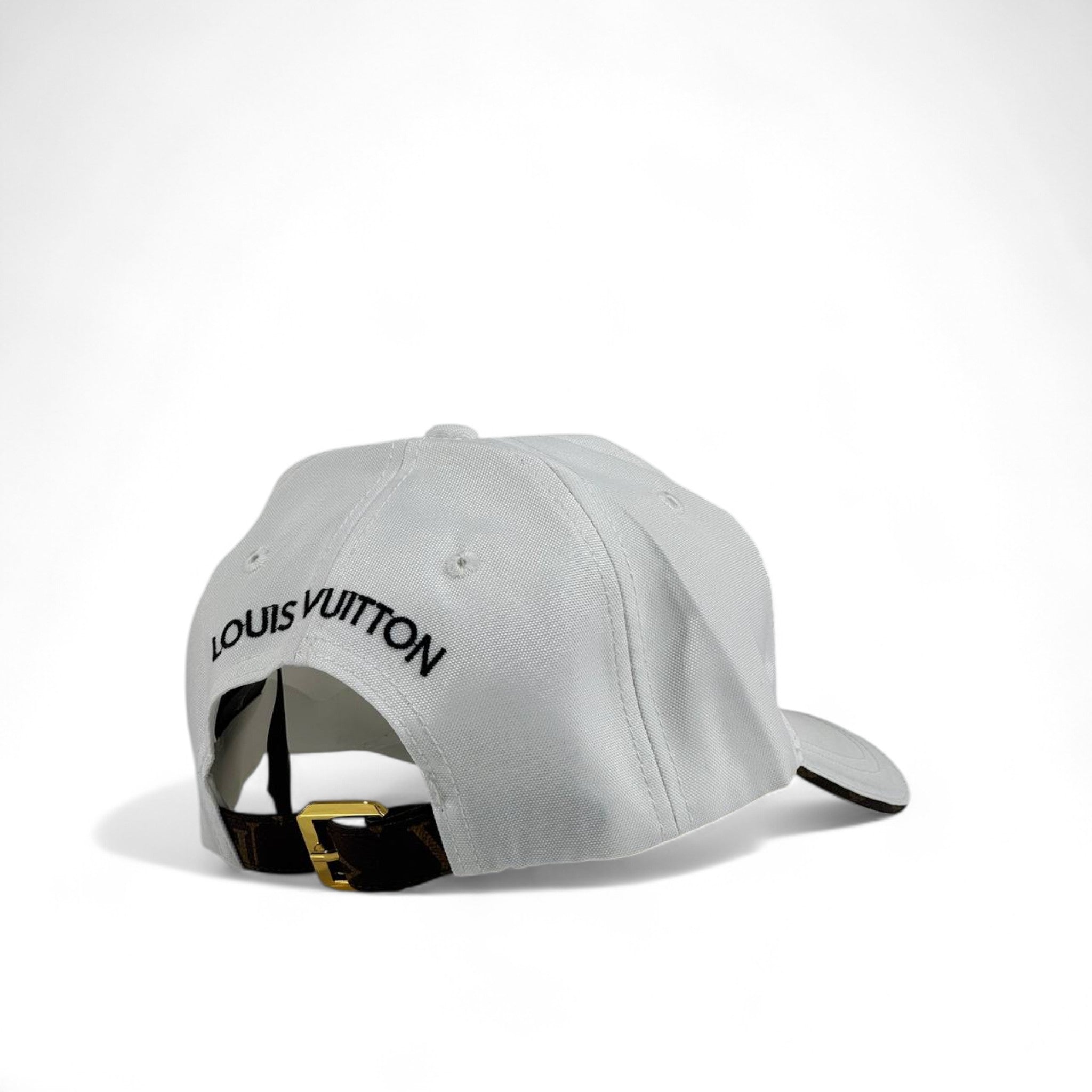 Louis Vuitton White Cap ⚪ | Luxury Monogram Baseball Hat