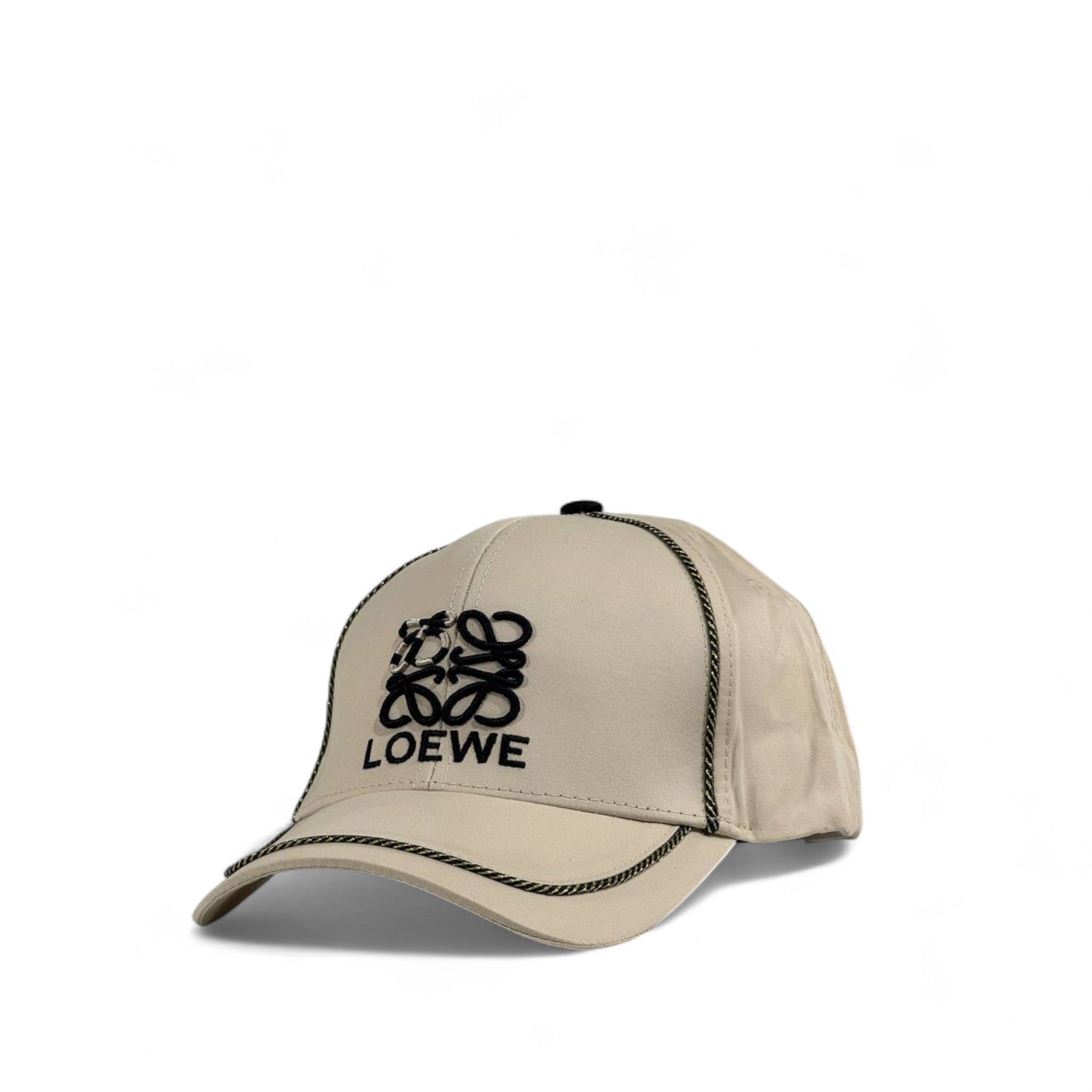 Loewe Anagram Beige Baseball Cap – Luxury Designer Unisex Hat 🖤🤍