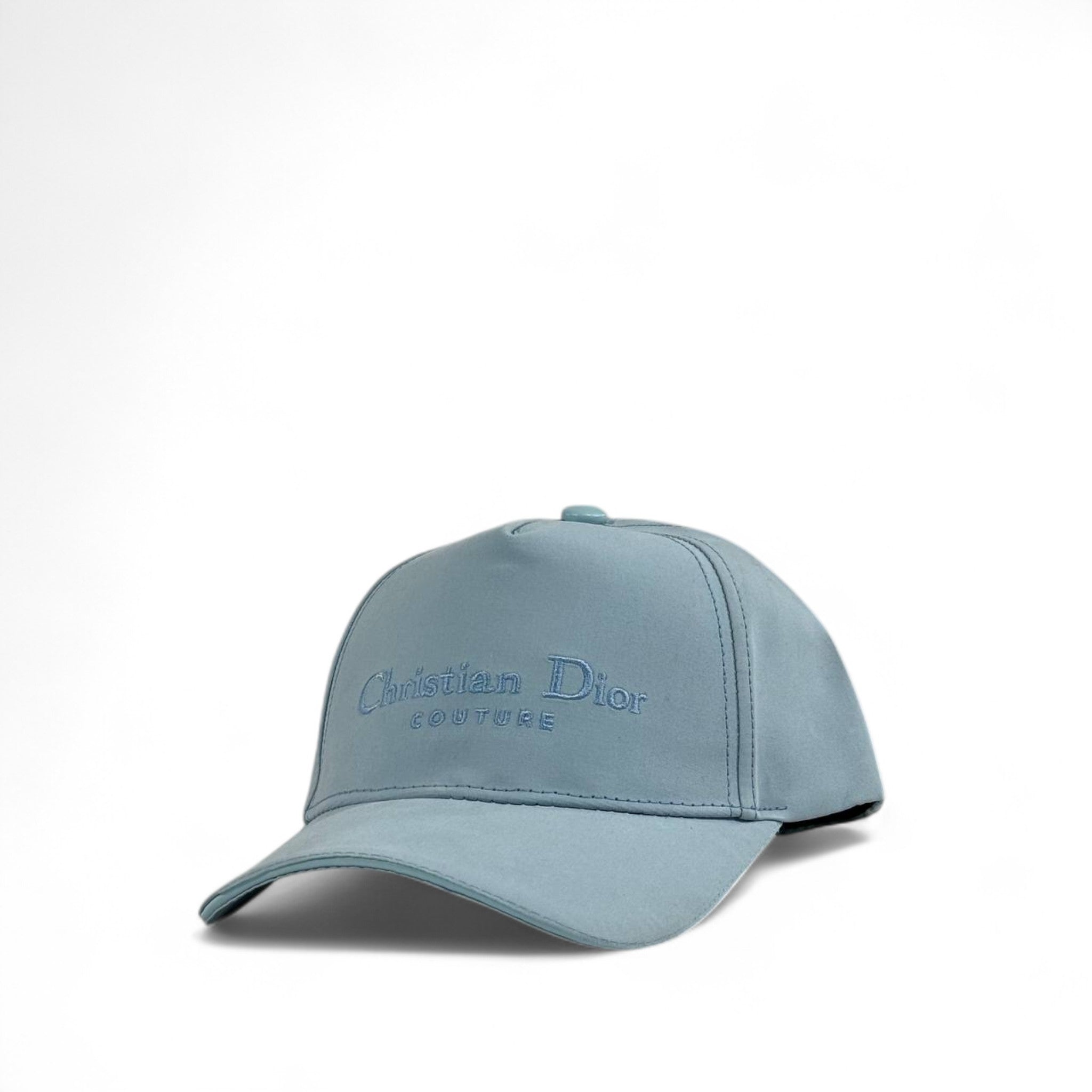Christian Dior Couture Light Blue Baseball Cap – Luxury Designer Unisex Hat 🔵✨