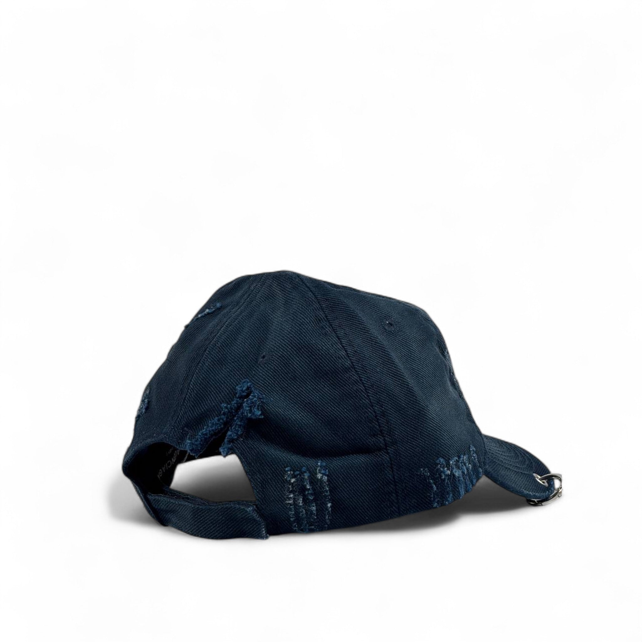 Balenciaga Navy Blue Mode Cap – Luxury Streetwear Baseball Hat 🔵🔥