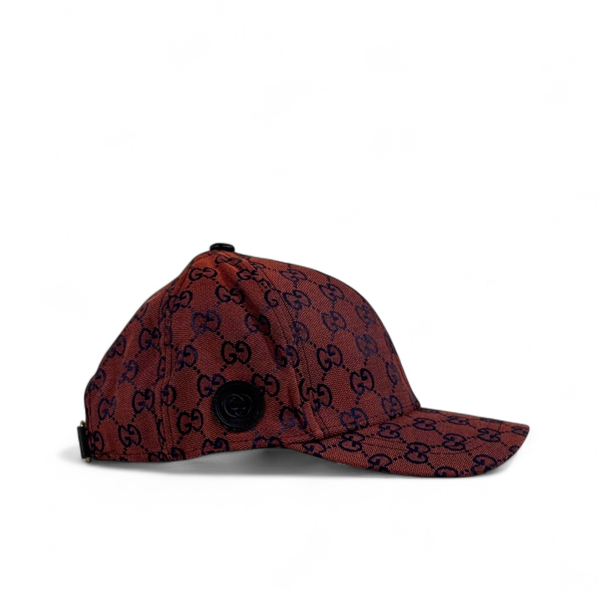 Gucci Burgundy GG Monogram Cap – Luxury Designer Hat 🍷✨