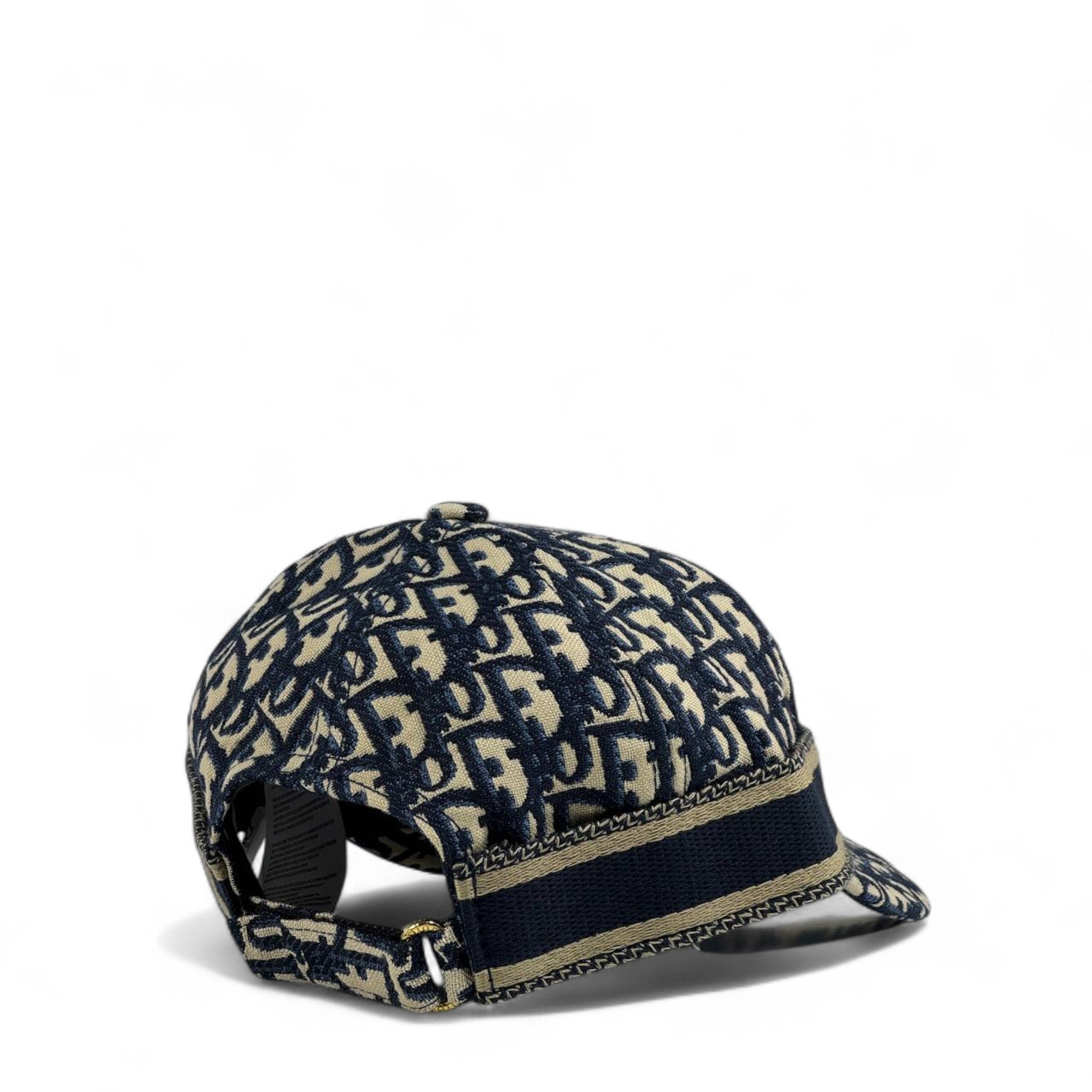 Christian Dior Paris Oblique Embroidered Cap 🧢✨ Luxury Designer Hat
