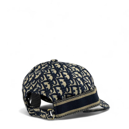 Christian Dior Paris Oblique Embroidered Cap 🧢✨ Luxury Designer Hat