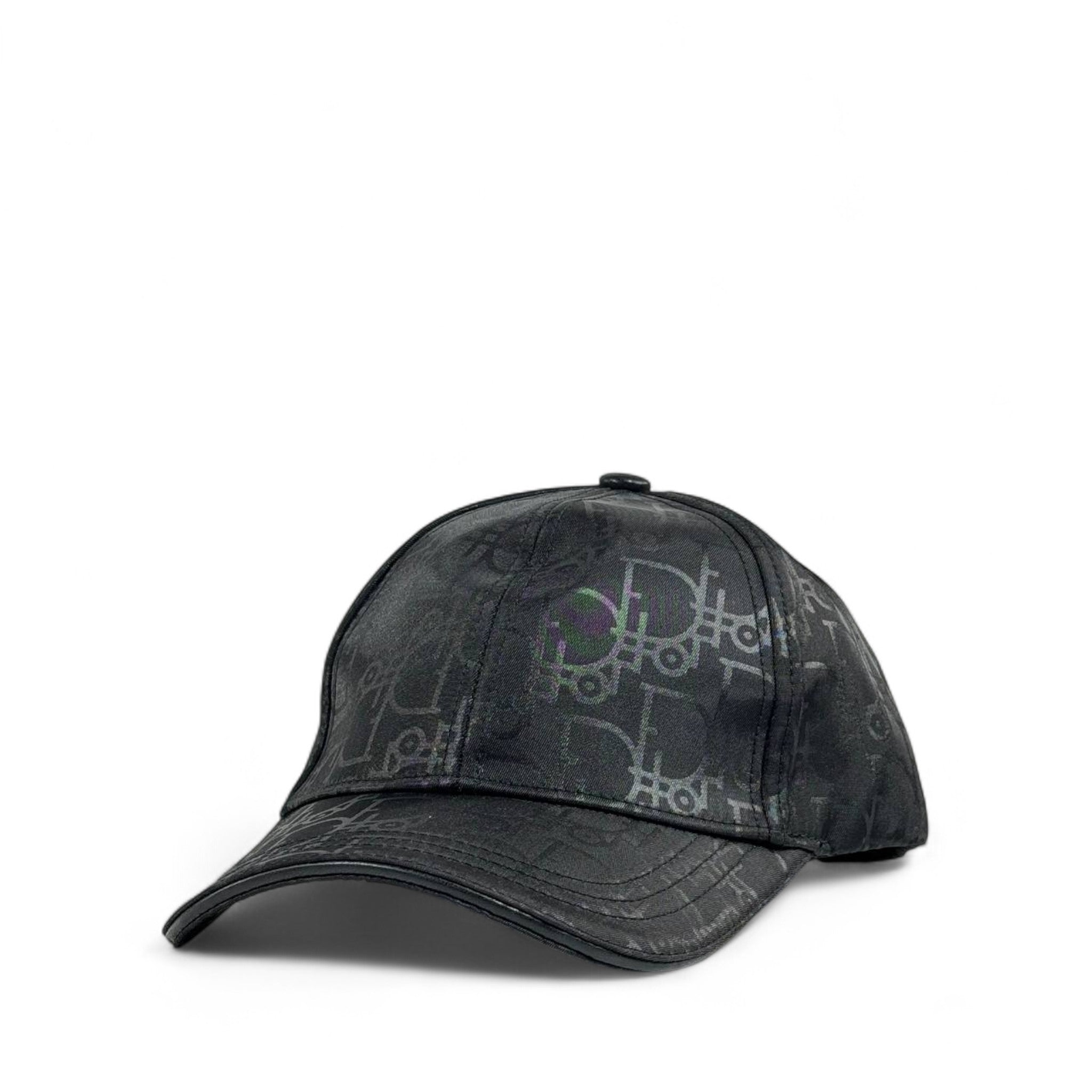 Dior Monogram Black Cap 🖤 Luxury Designer Baseball Hat