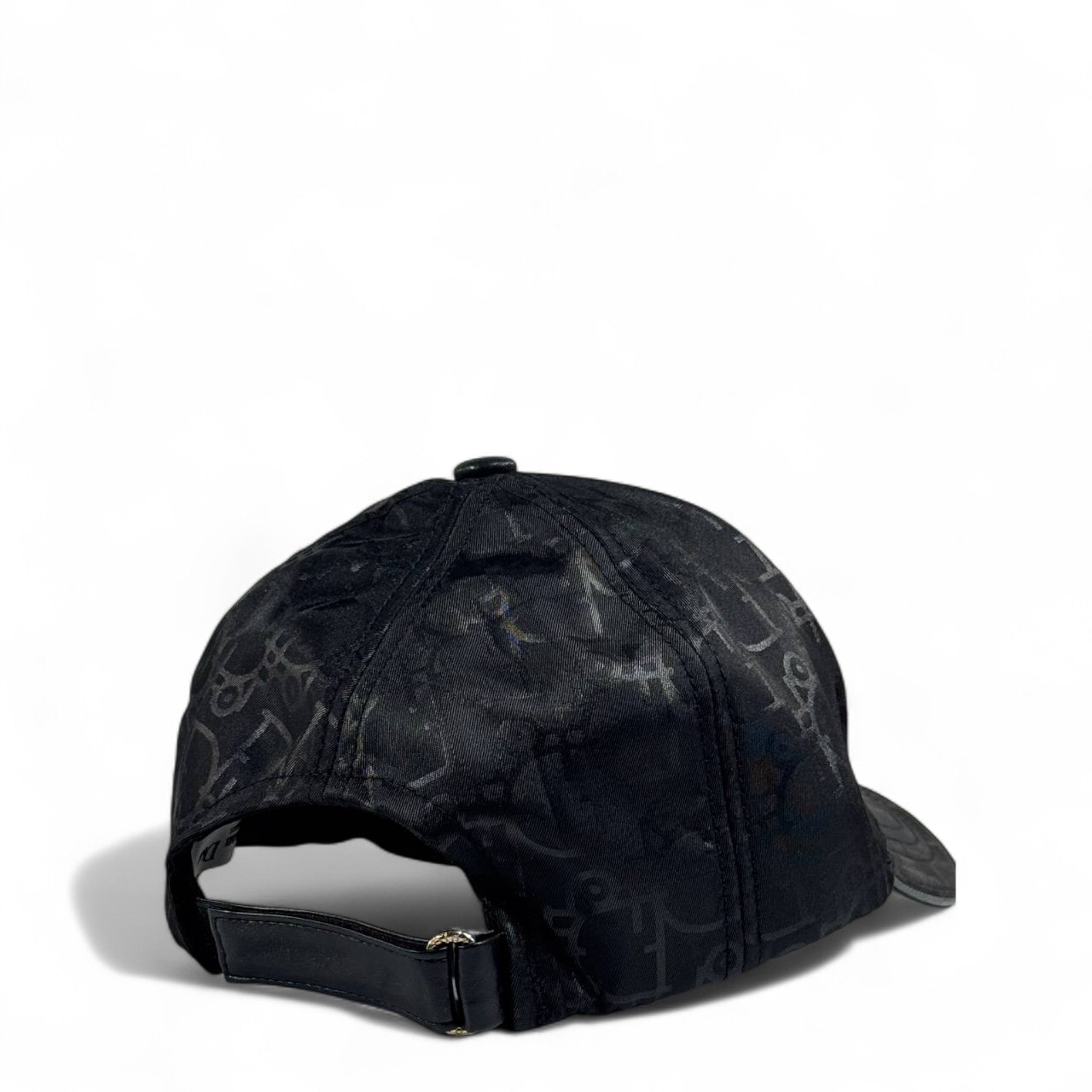 Dior Monogram Black Cap 🖤 Luxury Designer Baseball Hat