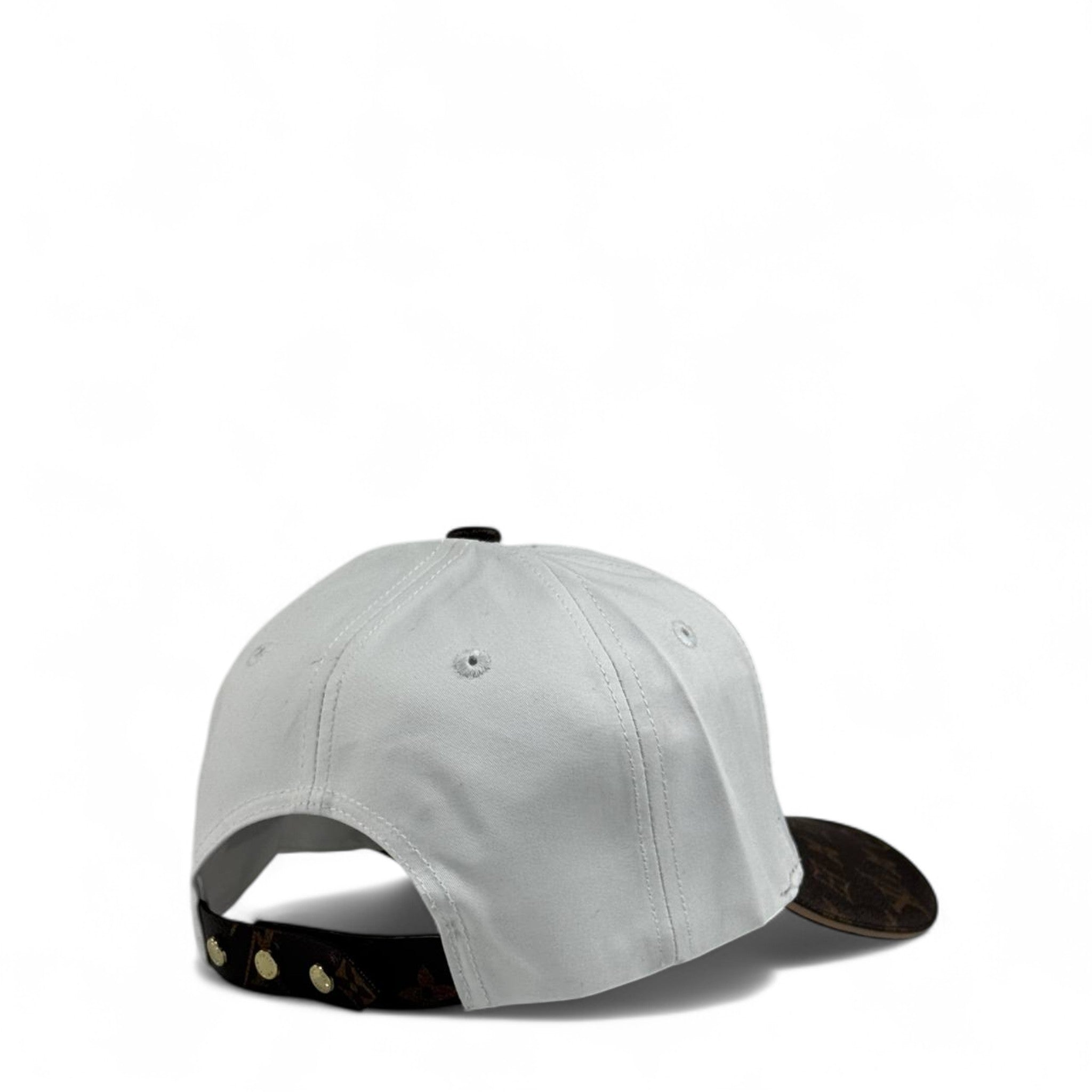 Louis Vuitton White Monogram Cap 🧢 | Luxury Designer LV Logo Hat ✨