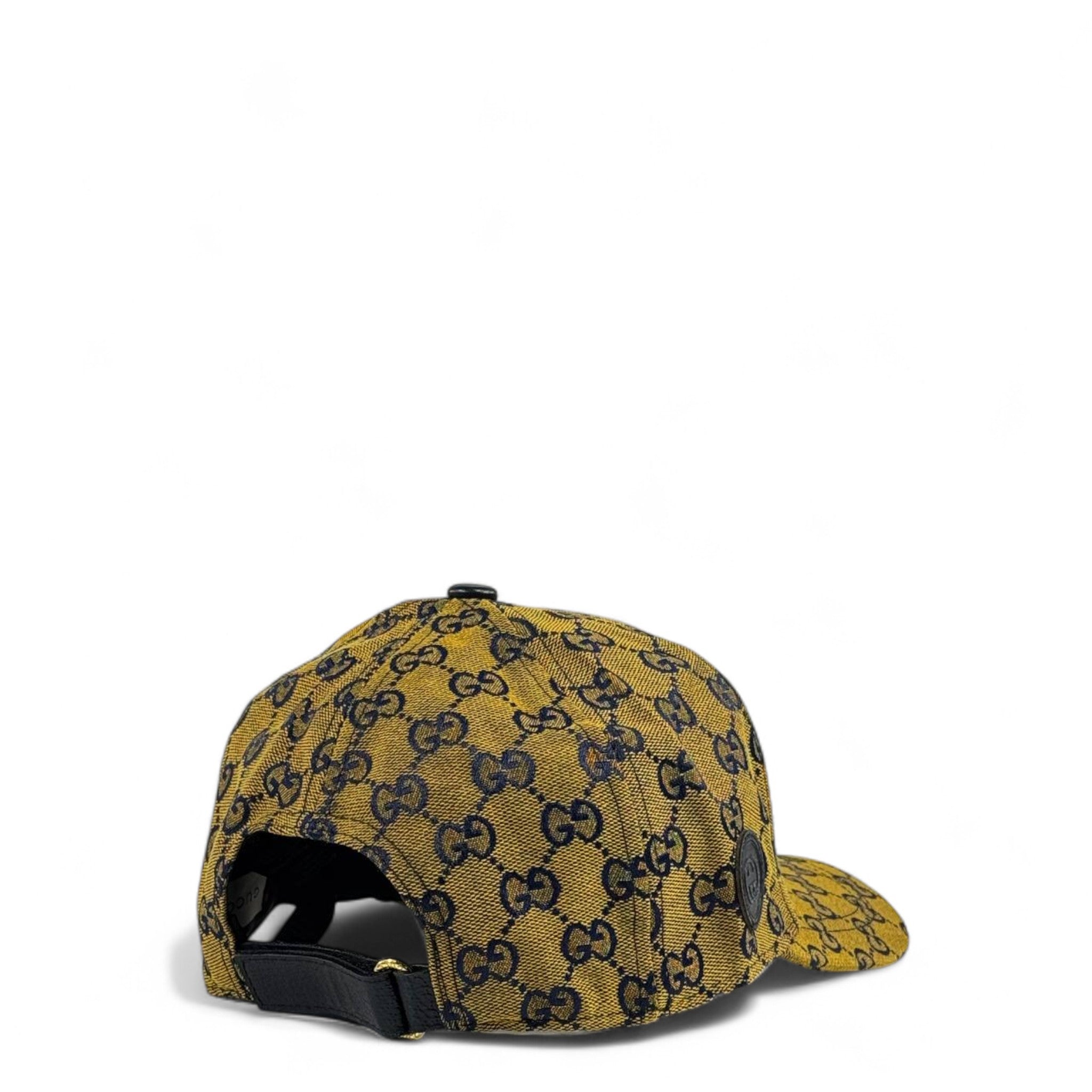 Gucci Yellow GG Supreme Cap 🧢 | Luxury Designer Gucci Logo Hat ✨