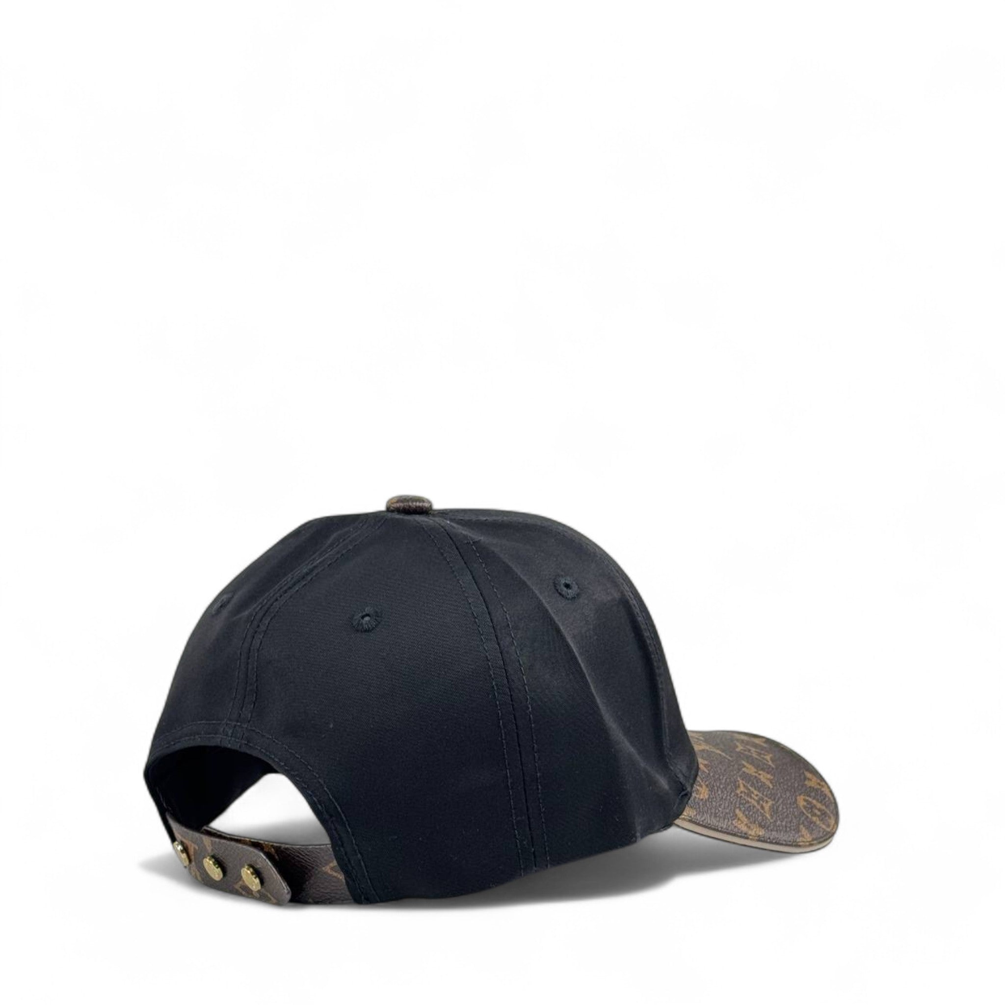Louis Vuitton Black Monogram Cap 🧢 | Luxury LV Logo Designer Hat ✨